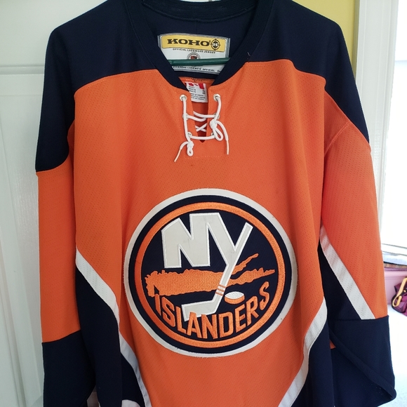 orange islanders jersey